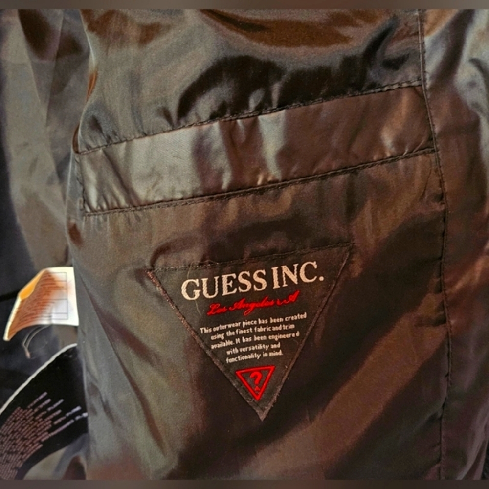 Guess Classic Down Filled Insulated Puffer Jacket - Picture 8 of 10